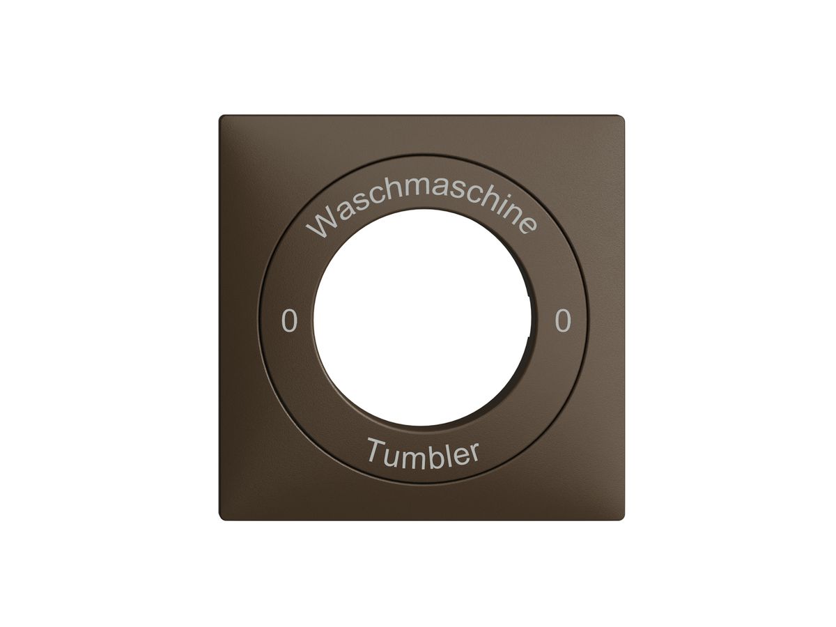 Frontset 0-Waschmaschine-0-Tumbler EDIZIOdue 60×60mm coffee