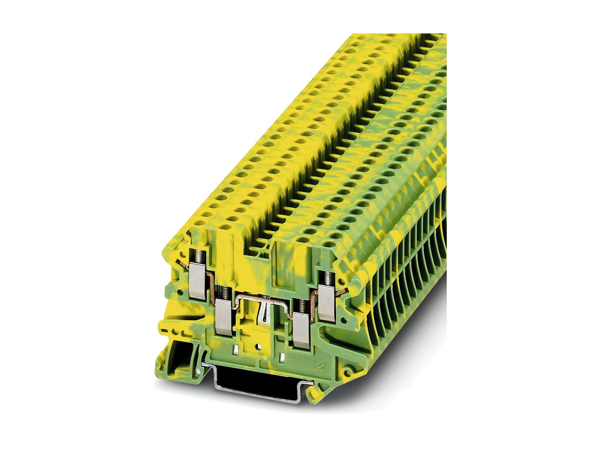 Durchgangsreihenklemme 0.14…4mm² grün-gelb UT 2.5-QUATTRO-PE