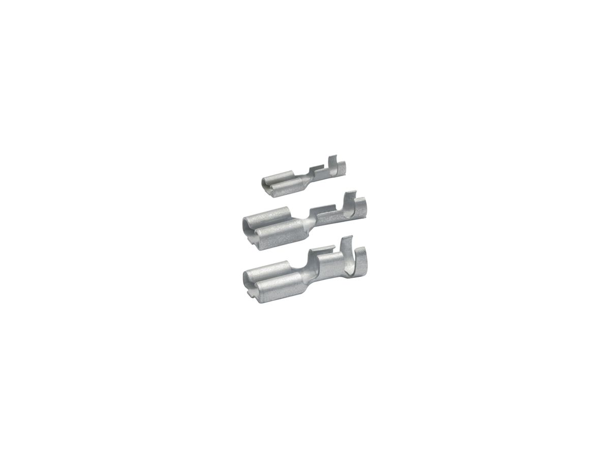 Steckhülse Ferratec 6.3×0.8mm 1…2.5mm² 100 Stück