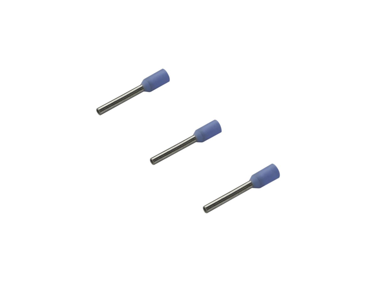Aderendhülse Rittal AS 4050.754 0.25mm² 8mm blau 500Stk