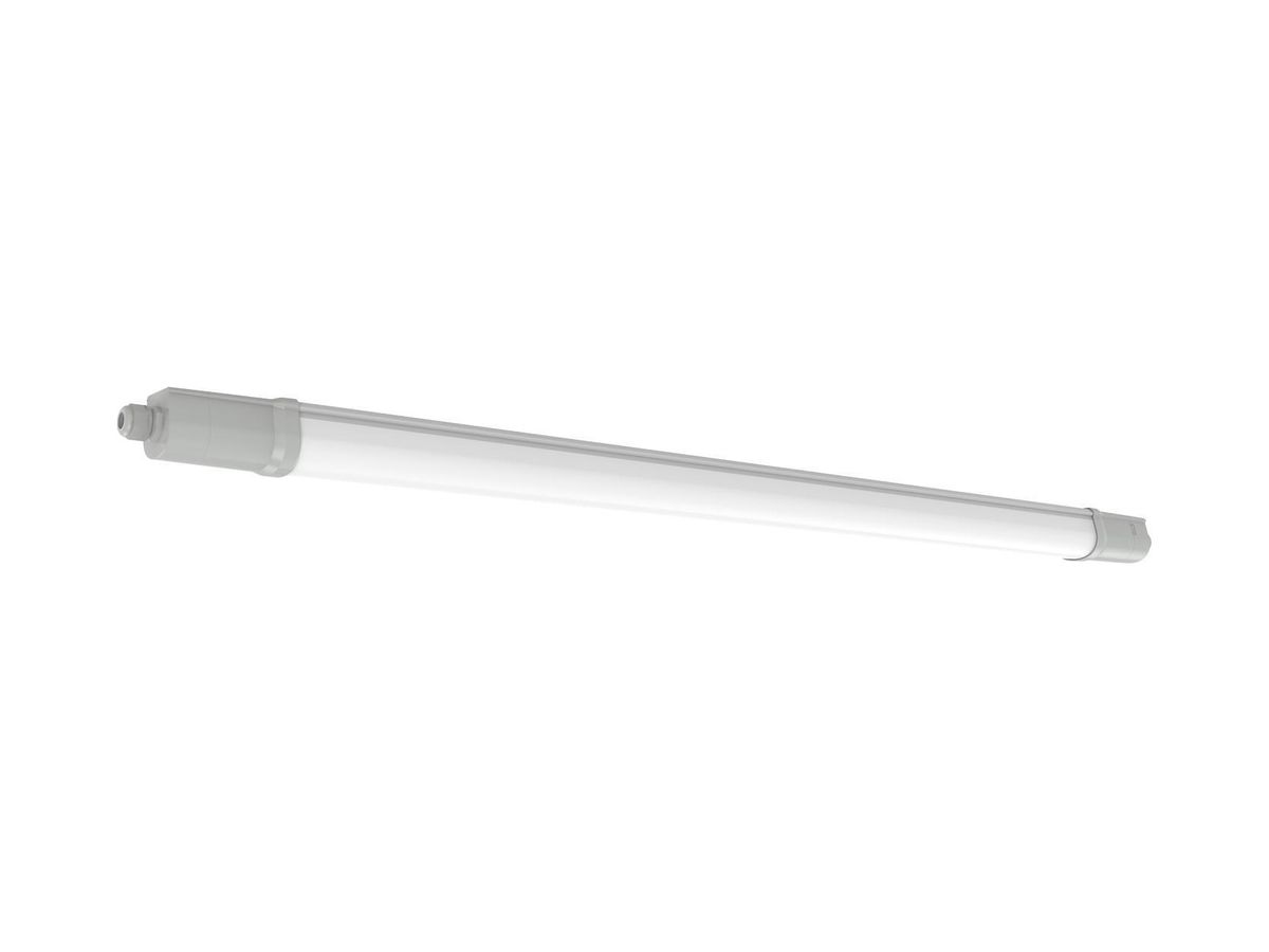 LED-Feuchtraumleuchte DOTLUX MISTRALsmart 40W 6400lm 4000K IP65 Silber