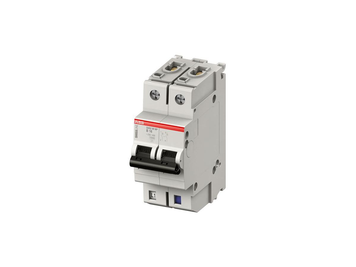 Leitungsschutzschalter SMISSLINE TP S 2×16A B 10kA NP