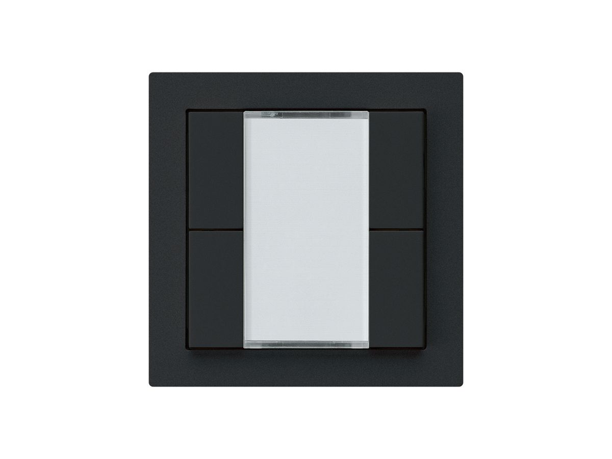 UP-Taster kallysto A KNX 4× s/e-link schwarz