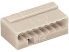 Verbindungsklemme WAGO MICRO für Draht 8×0.6…0.8mm grau