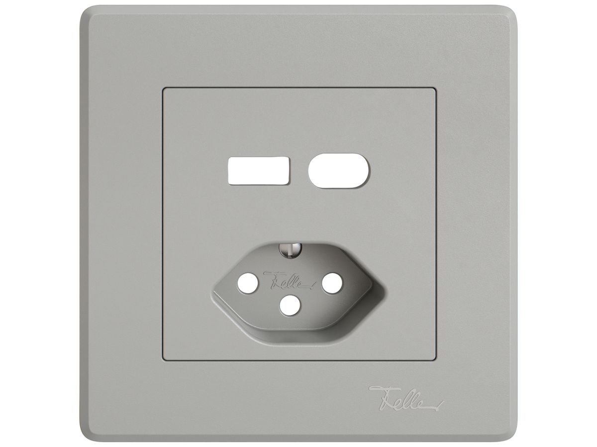 UP-Montageset EDIZIO.liv SNAPFIX® für Kombination USB A+C/Steckdose T13 hgu