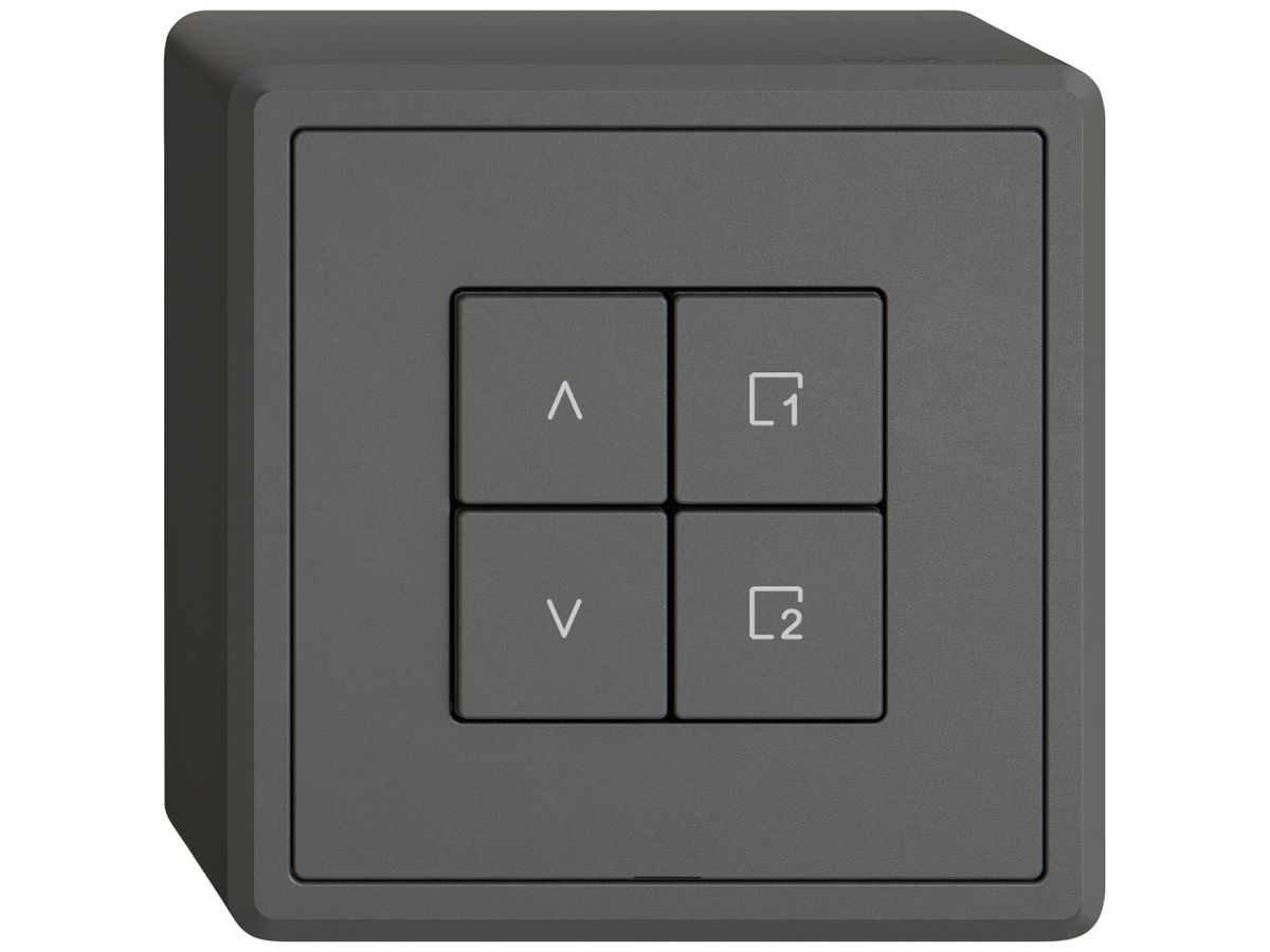 AP-Nebenstelle Storen EDIZIO.liv Wiser SNAPFIX® 1 Szene 4 Tasten WLAN dgu