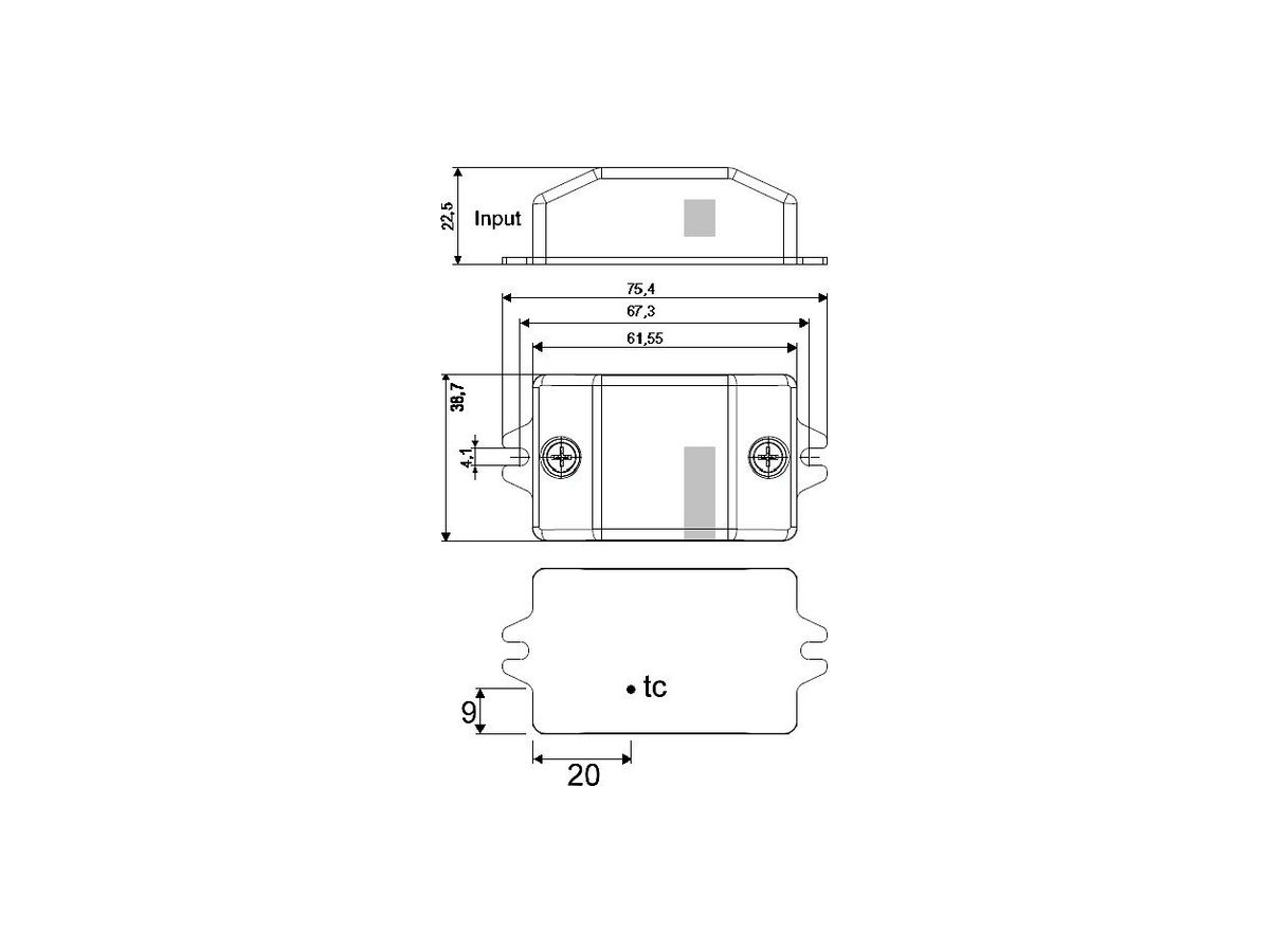 EB-Schnittstelle Elektrogros Casambi SKII IP30 IN:220…240V DALI 75.4×38.7×22.5mm