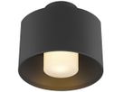 Deckenleuchte SLV PHOTONI CYL E27 1×13W IP65 Ø224×175mm schwarz