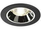 LED-Downlight SLV NUMINOS S 8.6W 750lm 4000K 20° DIM Ø80×52mm sz/Cr