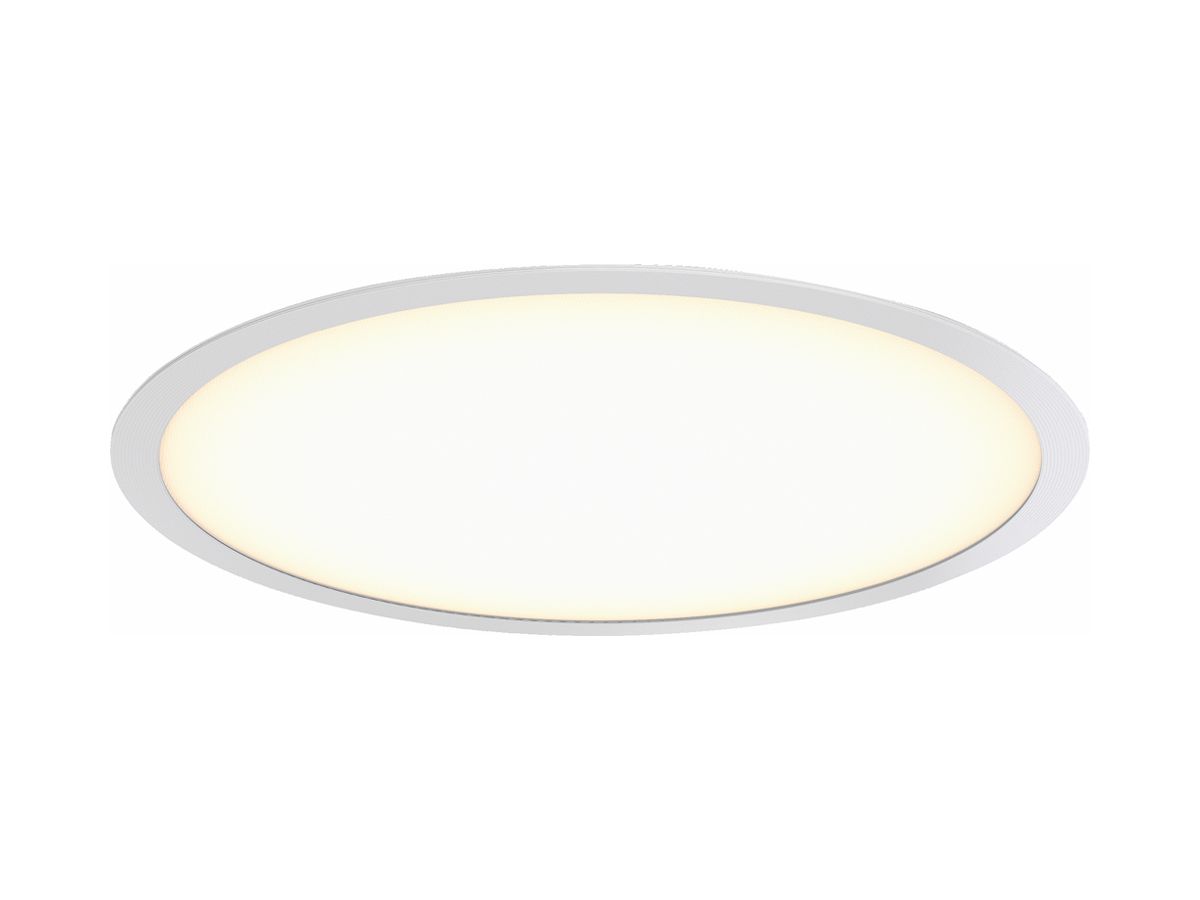 EB-LED-Deckenleuchte Philips Essential 34.5W 4416lm 930 DALI Ø590×82mm weiss