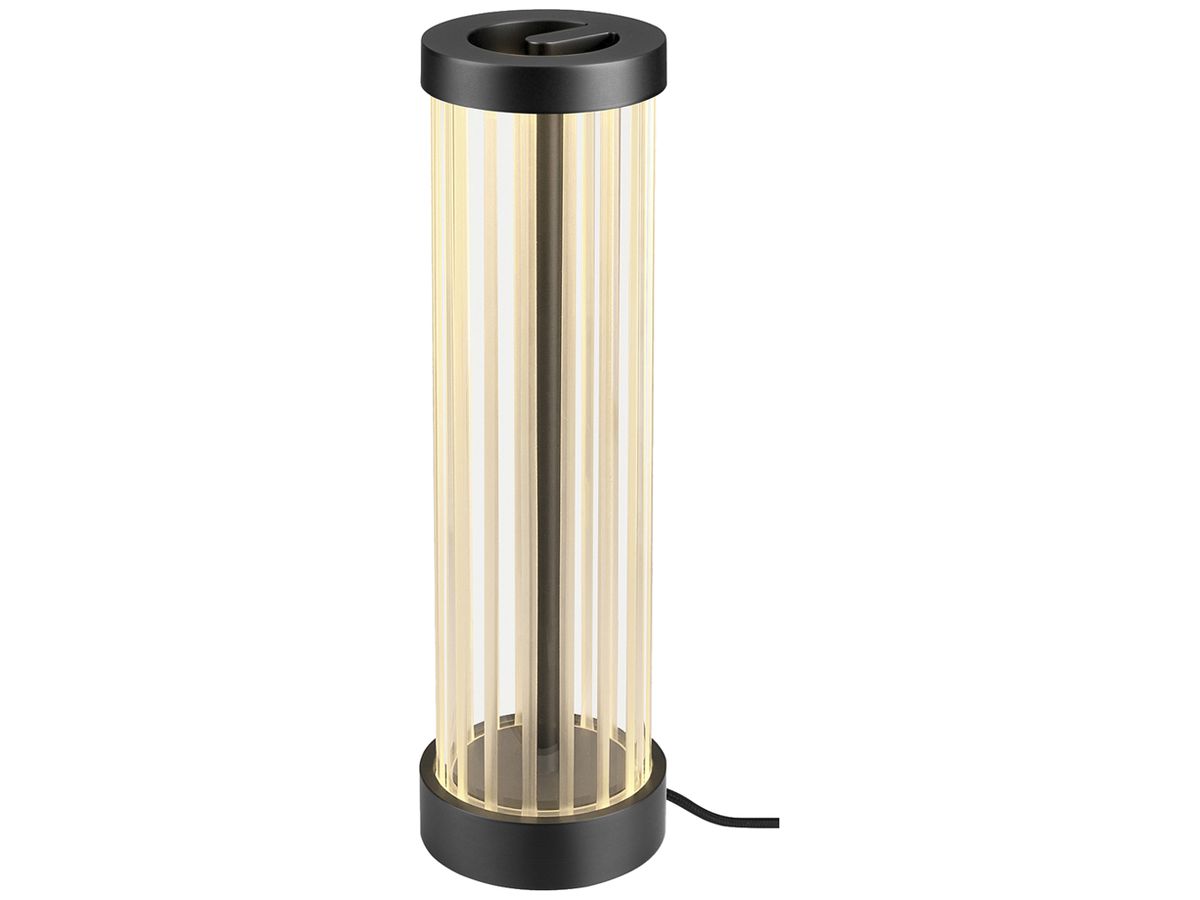 LED-Tischleuchte SLV QUIMERA 4.3W 110lm 927/930 Schalter Ø80×277mm Bronze
