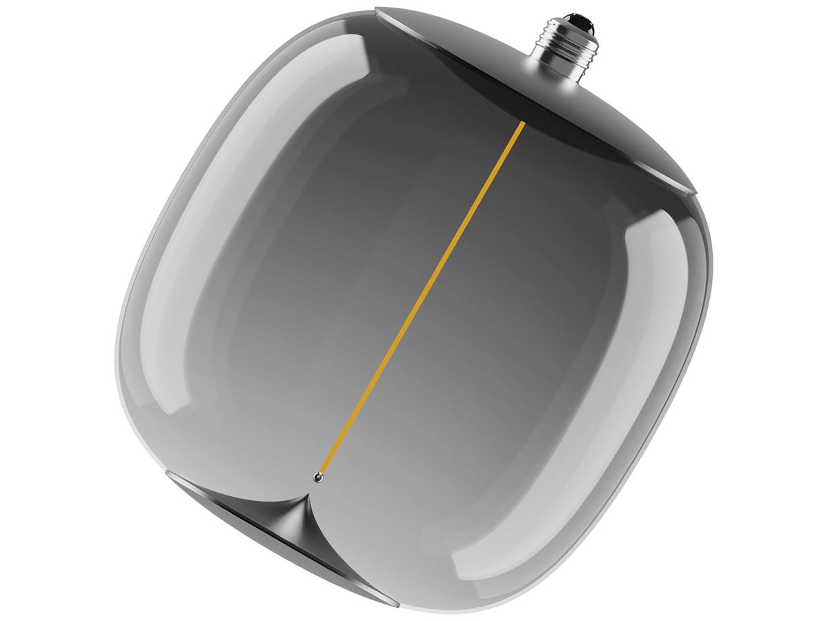 LED-Lampe Osram Vintage 1906 E27 4W 100lm 818 Ø250×300mm Rauch
