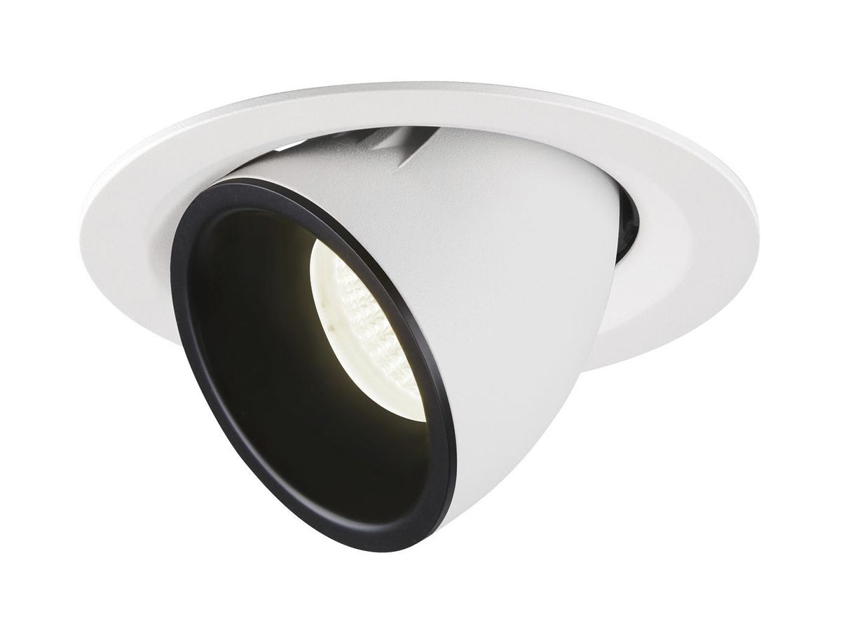 EB-LED-Downlight SLV NUMINOS GIMBLE M, 17.5W 500mA 1600lm 4000K 40° ws/sz