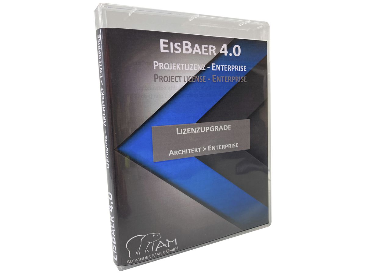 Upgrade-Lizenz EisBär SCADA 4, "Architekt" → "Enterprise"