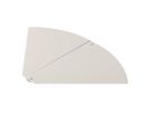 Deckel BET RBD W zu Bogen verstellbar 600mm Edelstahl A4 blank