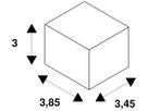 Zugentlastung SLV 38.5×34.5×30mm Kunststoff weiss