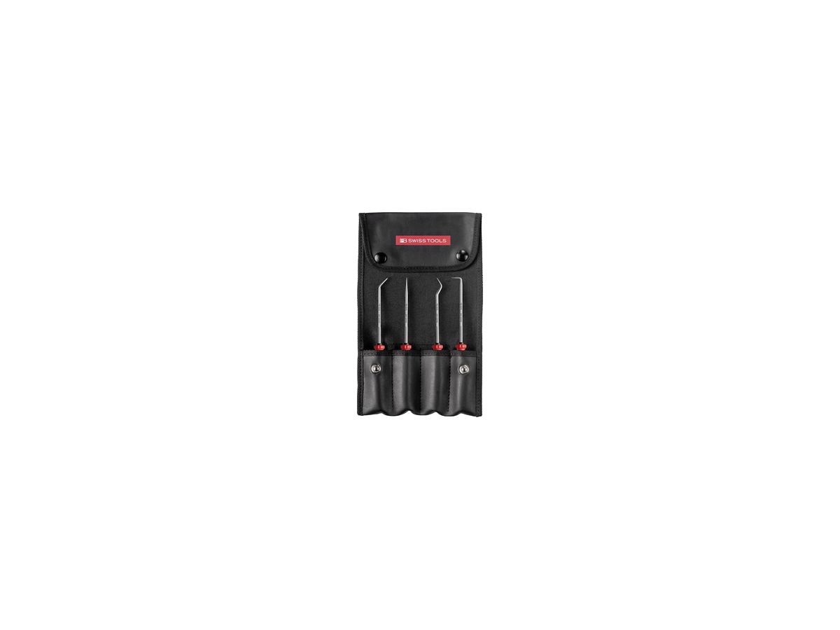 Hakenwerkzeug-Set PB SwissGrip Evo 4-tlg Rolltasche