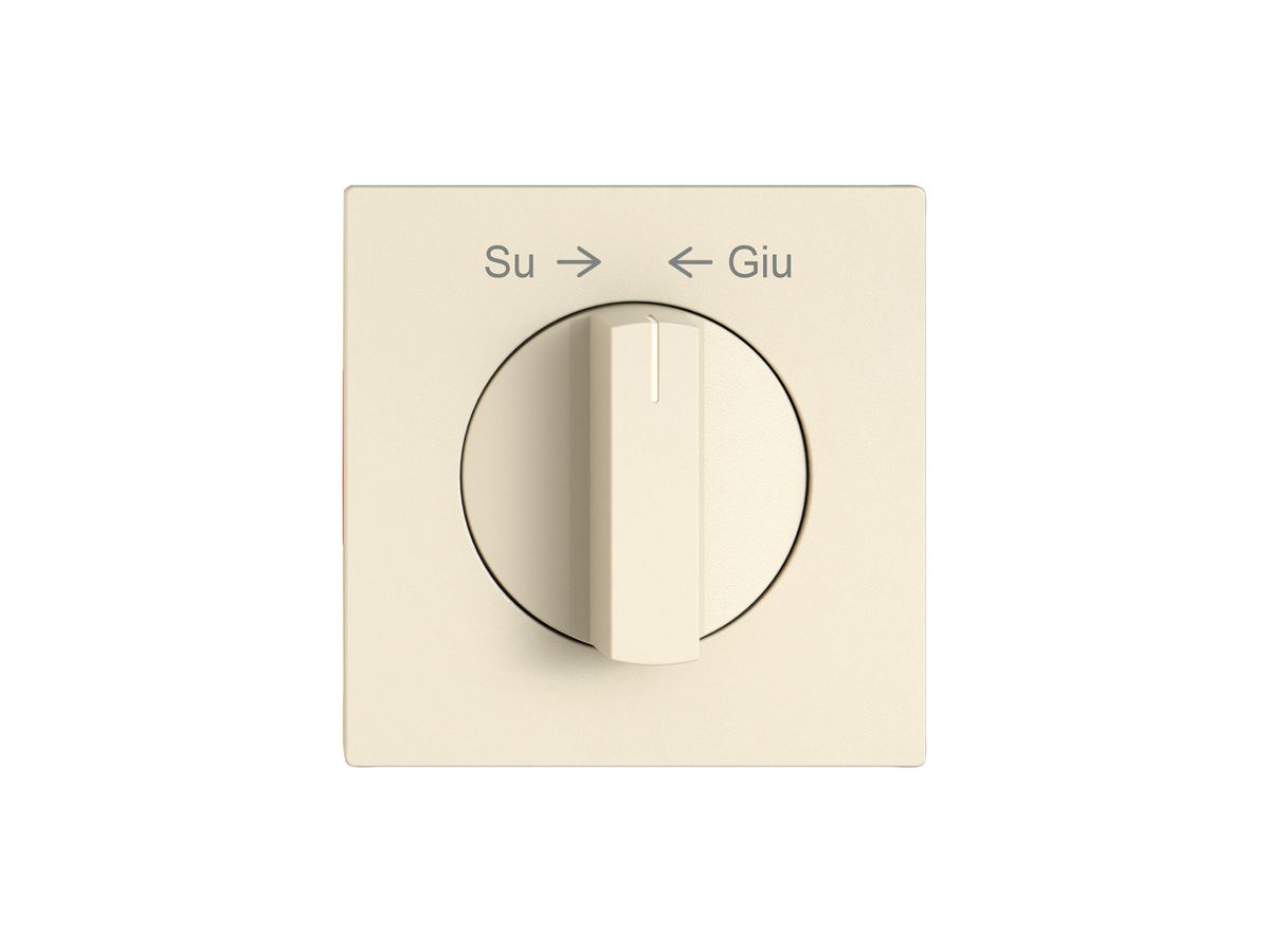 Montageset EDIZIO.liv SNAPFIX® f.Drehschalter m.Griff Su → ← Giù cr