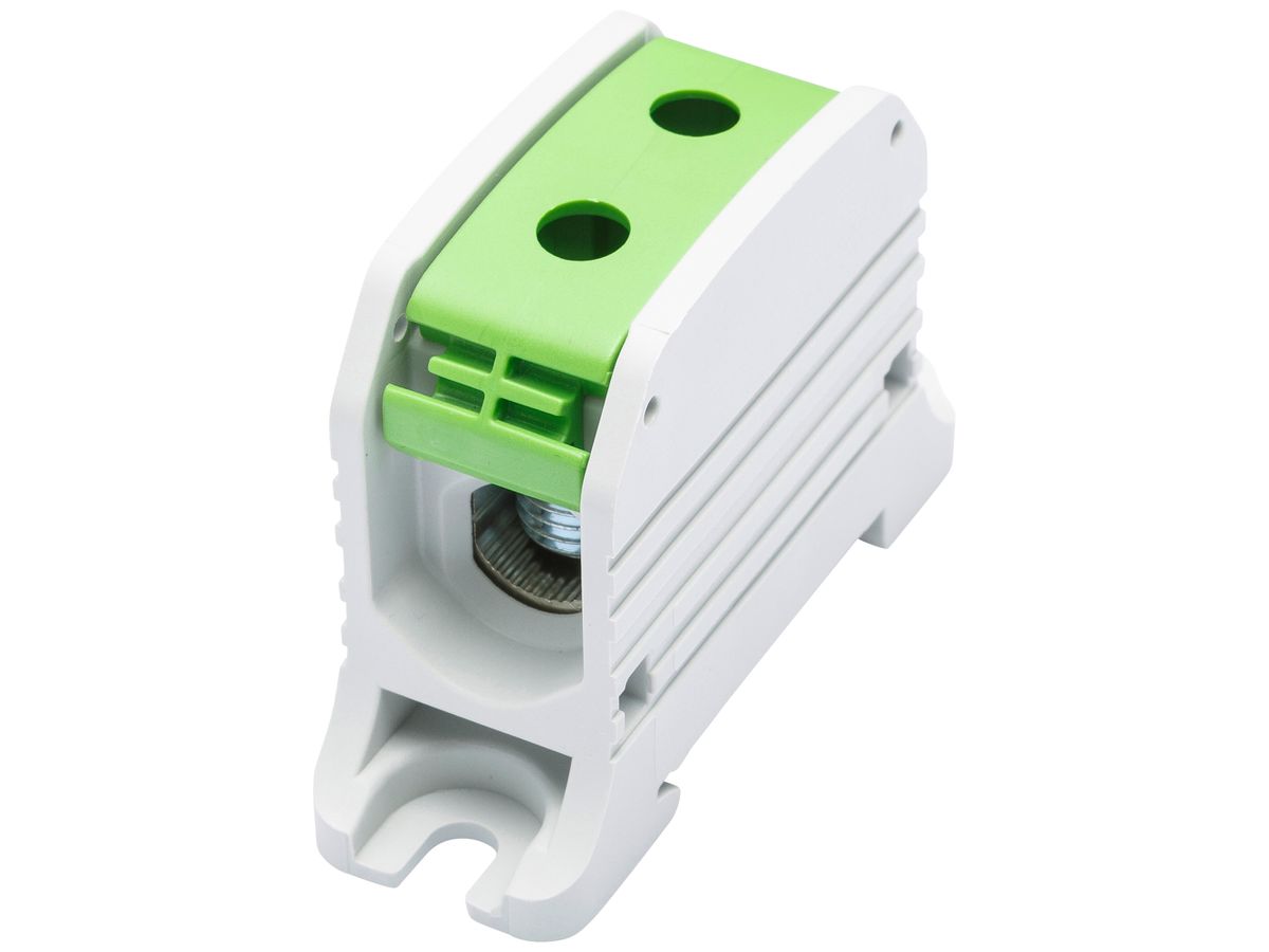 Verteilerblock Bals RKA 50 1P 150A 1×Eingang 1×Ausgang 4…50mm² grün
