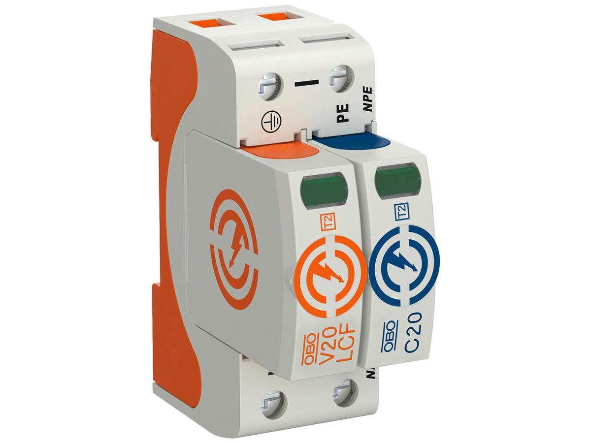 Überspannungsableiter Bettermann SurgeController V20-LCF-1+1-280