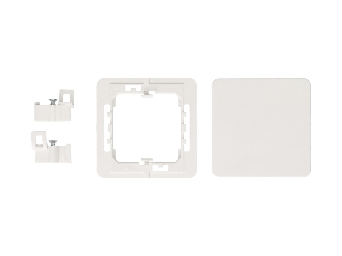 UP-Frontset zu Druckschalter/-Taster MAX HAURI priamos EnOcean, weiss