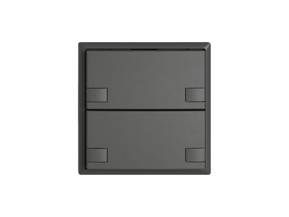Universaltaster EDIZIO.liv UNI SNAPFIX® o.LED 2× 2-Tbed.dgu