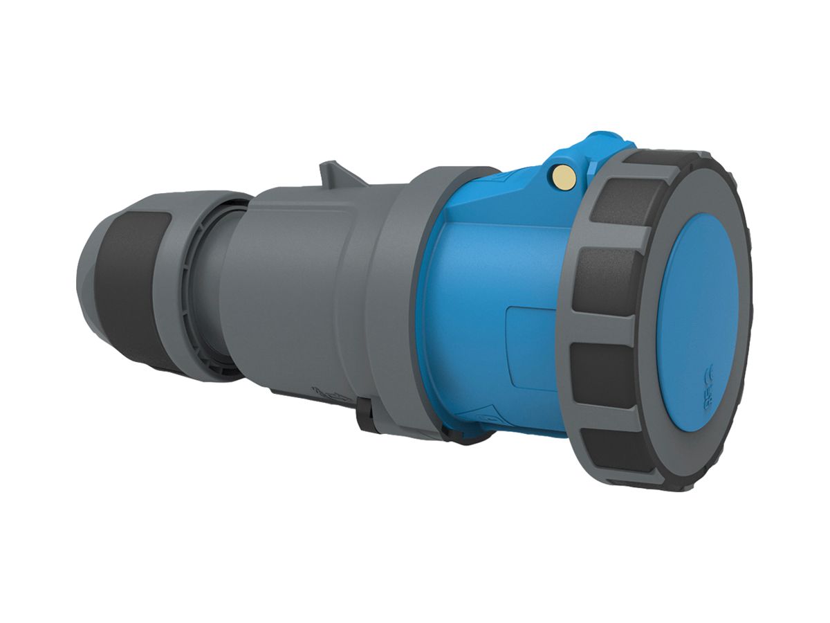 Kupplung CEE Bals INNOLINQ-Design 3P 125A 230V blau 6h IP67 Schraubklemme