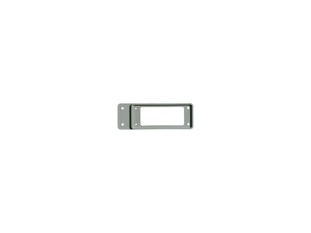 Adapterplatte Weidmüller ADP-8/6-GR Gr.8 Kunststoff grau