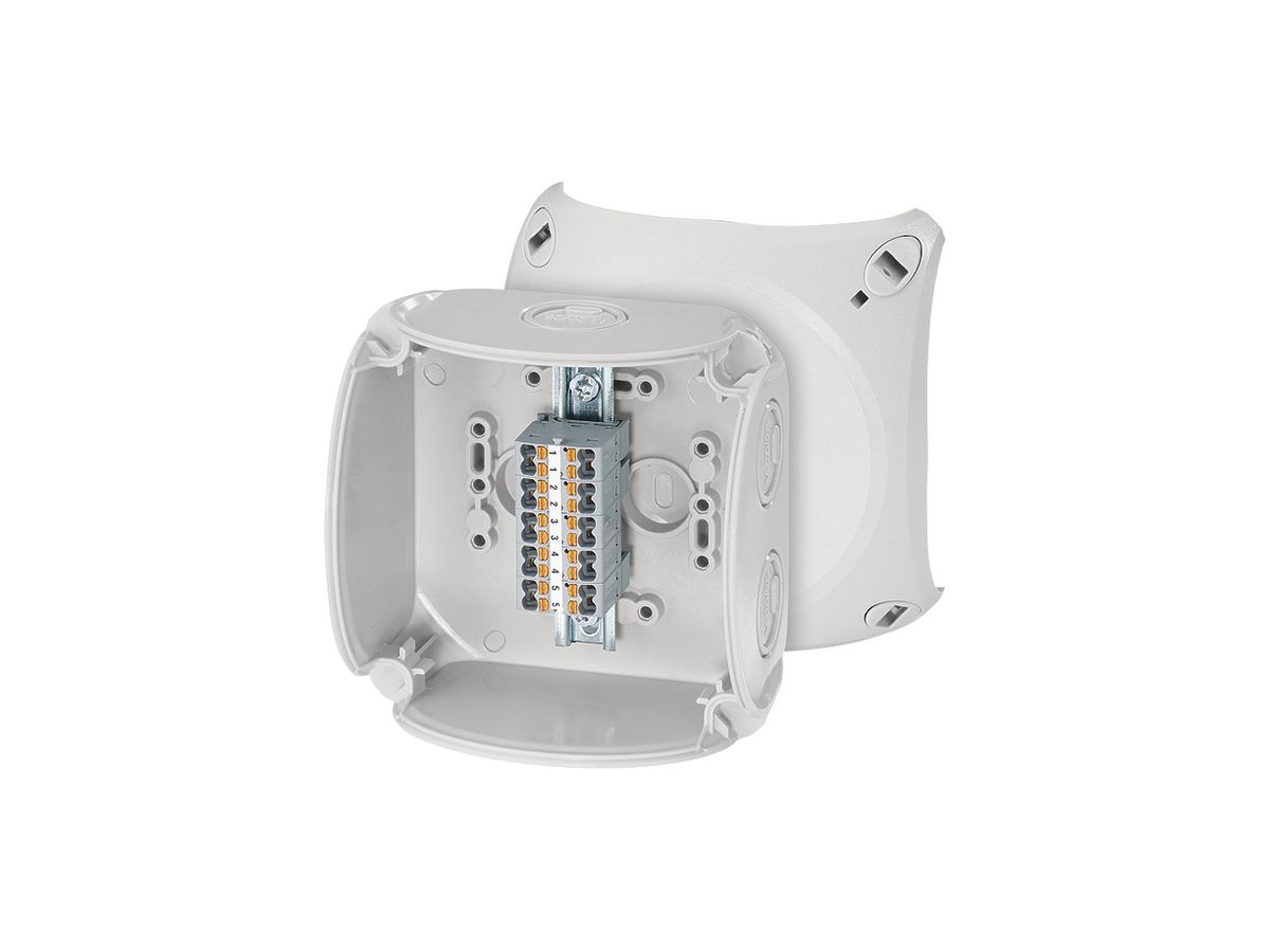 AP-Abzweigdose Gustav Hensel KF 0402 P 104×104×70mm Kunststoff IP69 gu