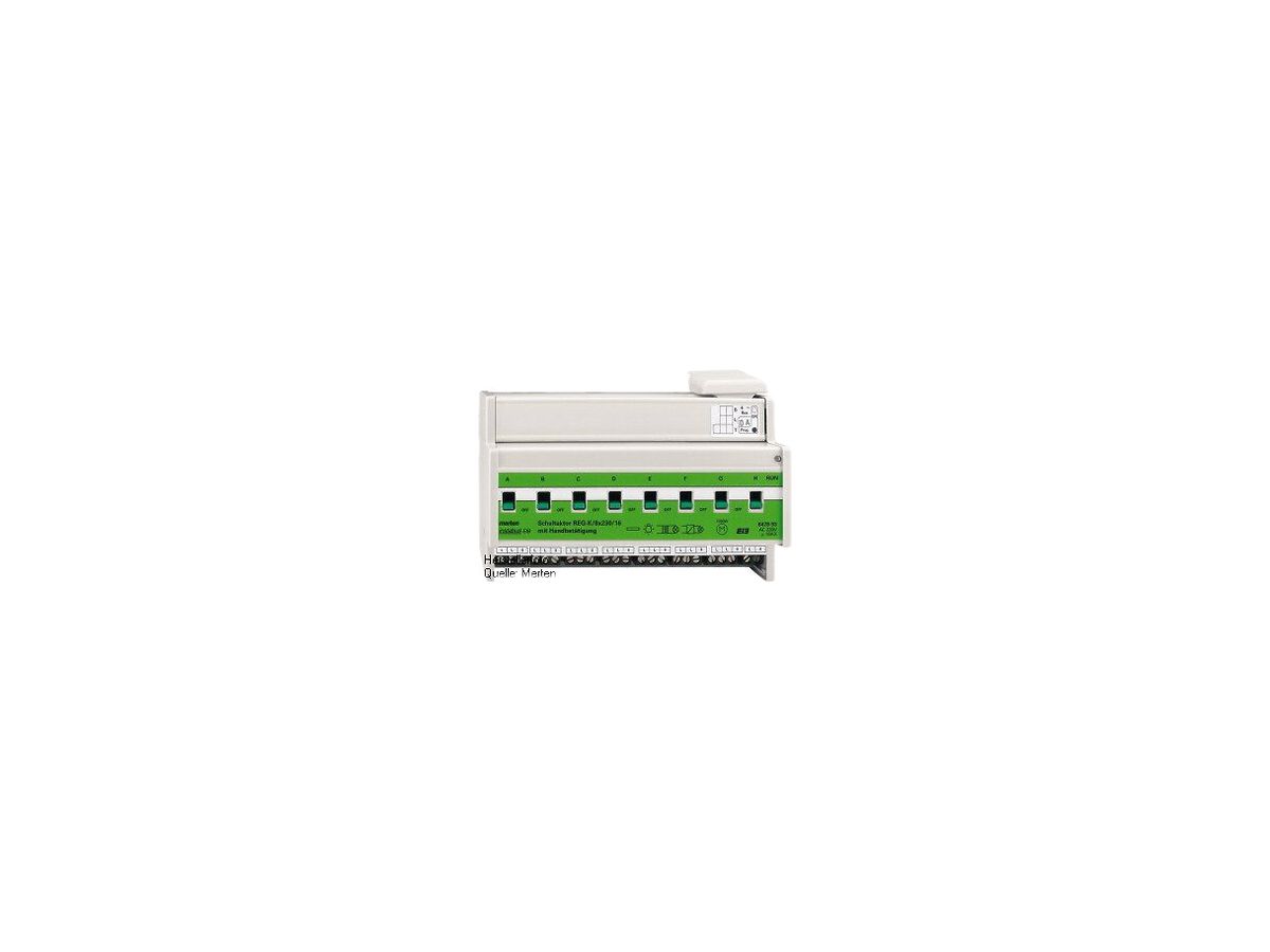 REG-KNX-Schaltaktor 8×230V 16A