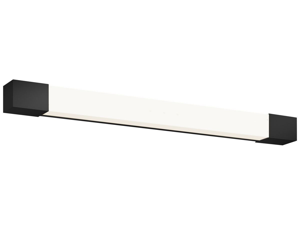 LED-Wandleuchte Philips Rover SQ 10W 1500lm 827 IP44 628×50×52mm schwarz