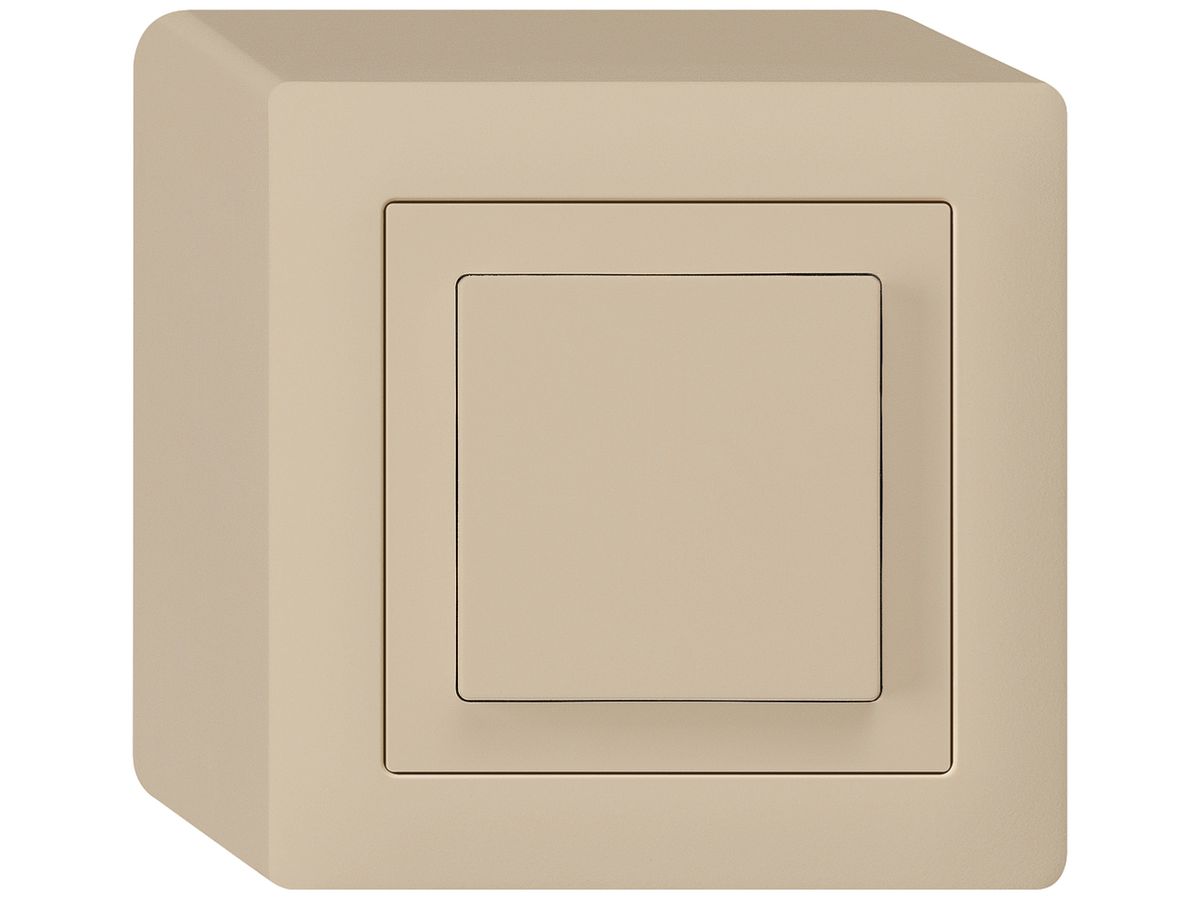 AP-Druckschalter kallysto 6/1L beige