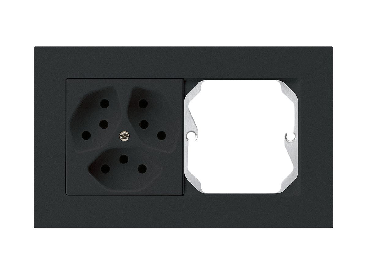 UP-Kombination kallysto.pro Gr.I-I horizontal 3×Typ 13+leer schwarz