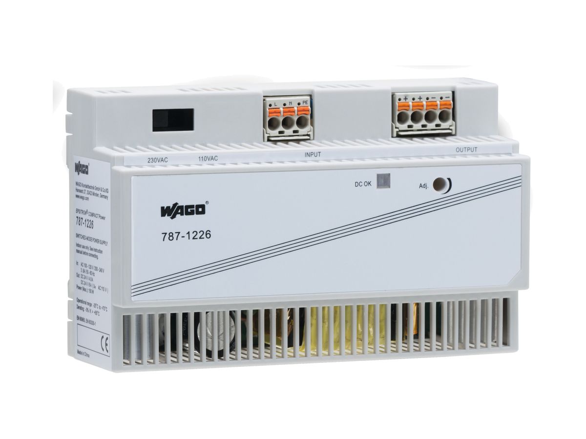 REG-Stromversorgung WAGO EPSITRON COMPACT, einphasig, 24VDC, 6A