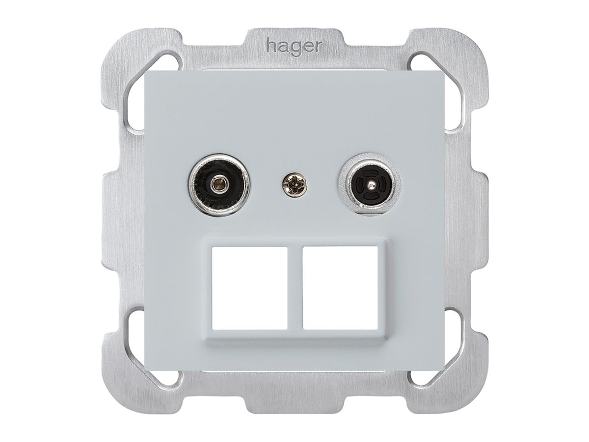 UP-Multimediadose kallysto R/TV Bauart B 11dB 2GHz hellgrau