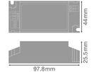 LED-Konverter LEDVANCE DR DS-P 3…21W 20…42V 500mA ON/OFF