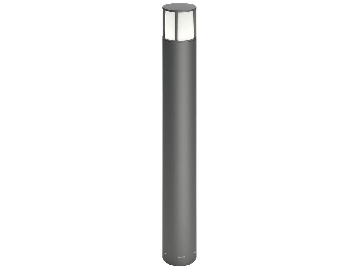 LED-Wegeleuchte Stock 6W 2700K 104×770×104mm IP44 anthrazit