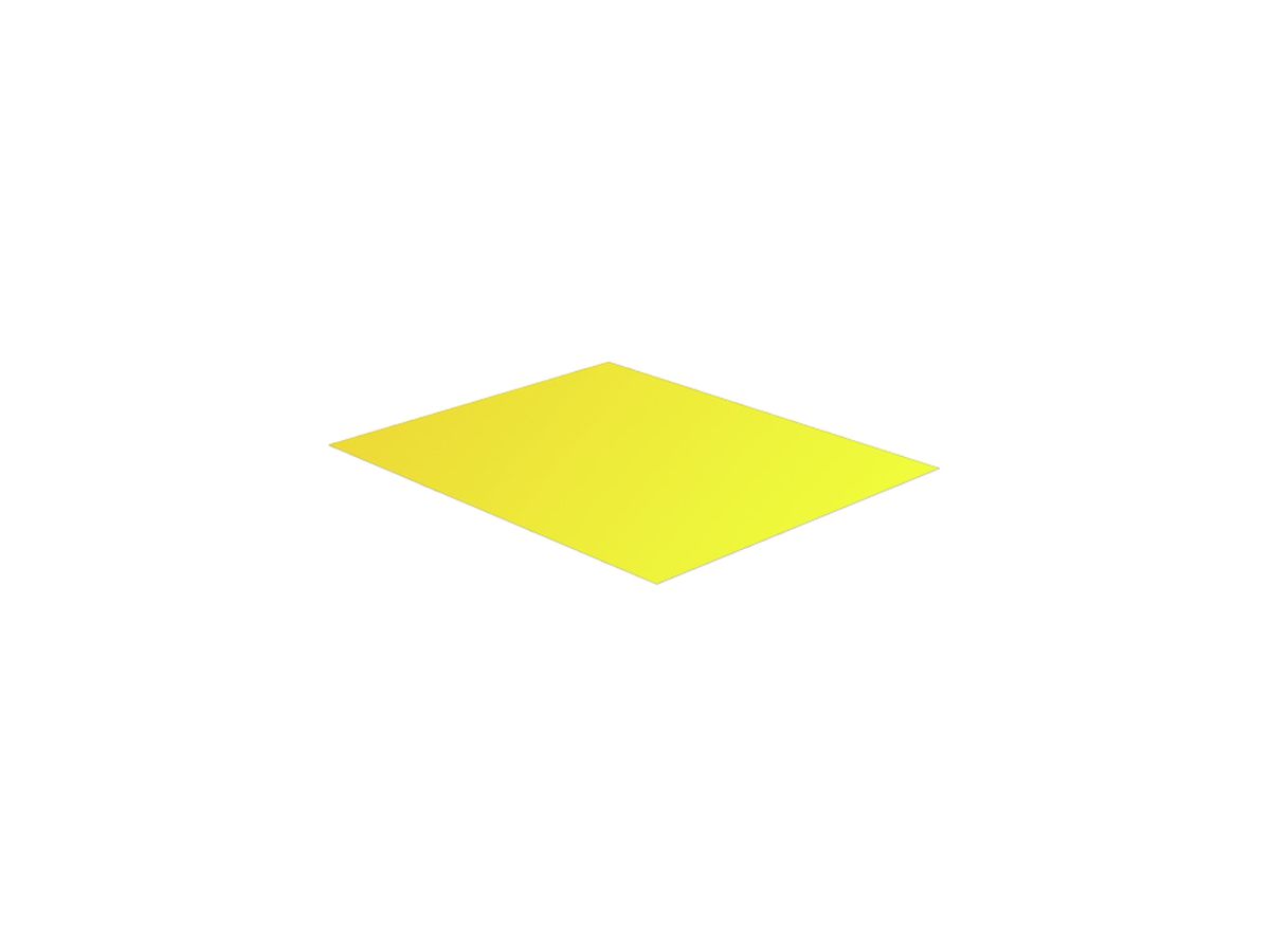 Gerätemarkierer Weidmüller MultiMark EL selbstklebend 100mm 30m Polyester gelb