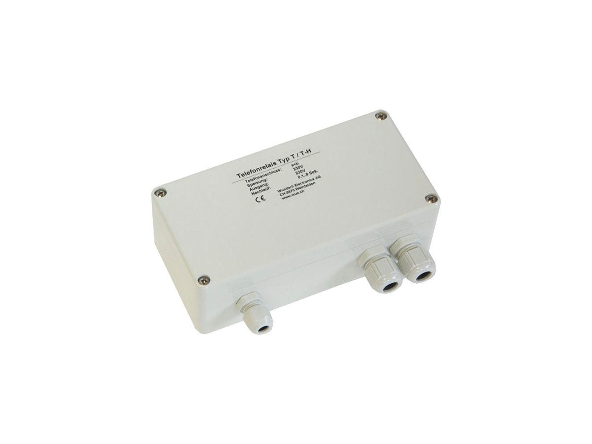 Starkstrom Telefonrelais T 230V/10A für Hupen oder Leuchten