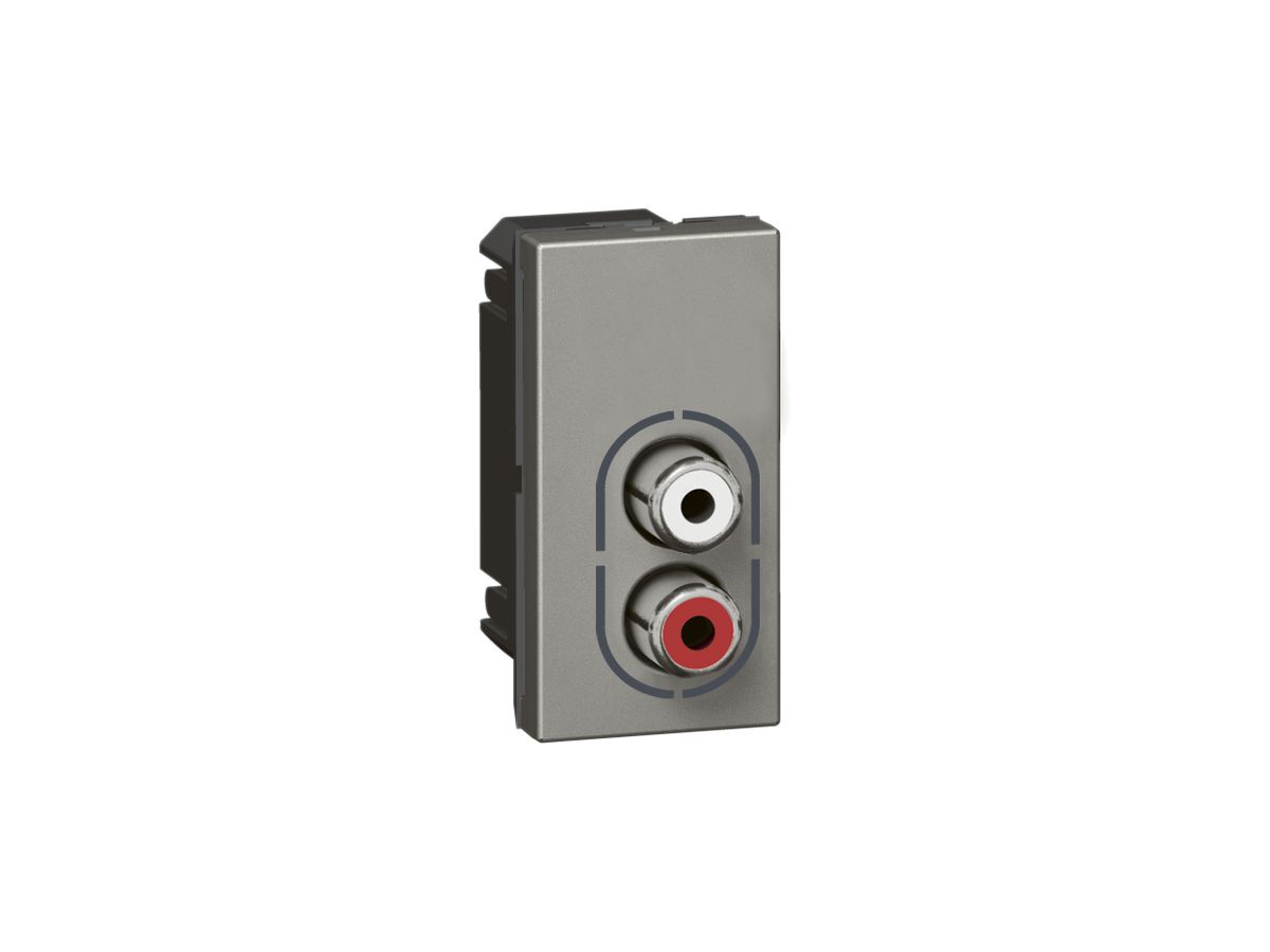 EB-RCA-Audio-Stereo-Dose MOS magnesium 1 Modul