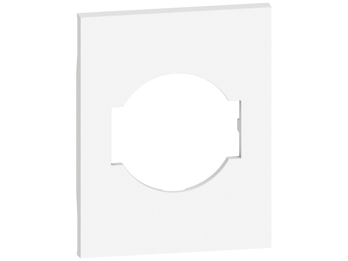 Abdeckung Living Now 3 Module für Schuko/italienische Steckdose weiss