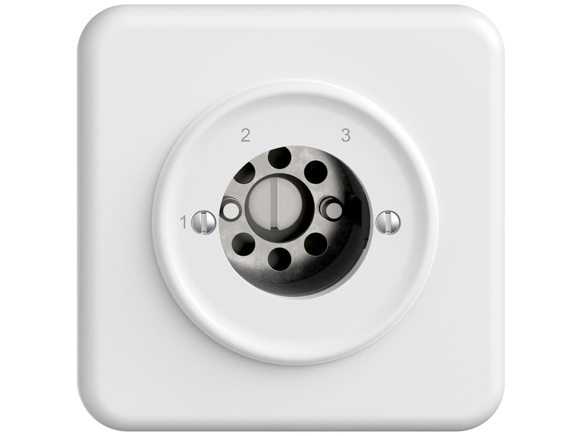 UP-Schlüsselschalter STANDARDdue für KABA 1262KA 3 Stuf.1P 1-2-3 T=77mm ws