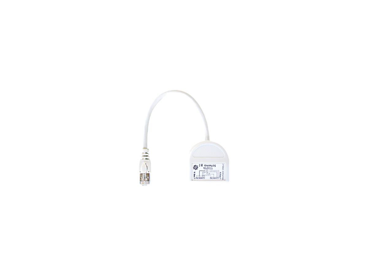 Adapter 2-fach geschirmt RJ45