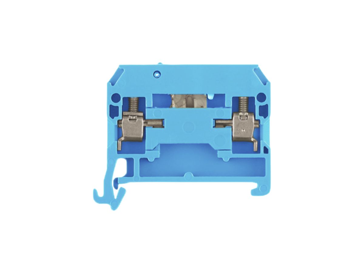 Messtrenn-Reihenklemme Weidmüller SAKR Schraub.4mm² schwenkbar TS35 blau