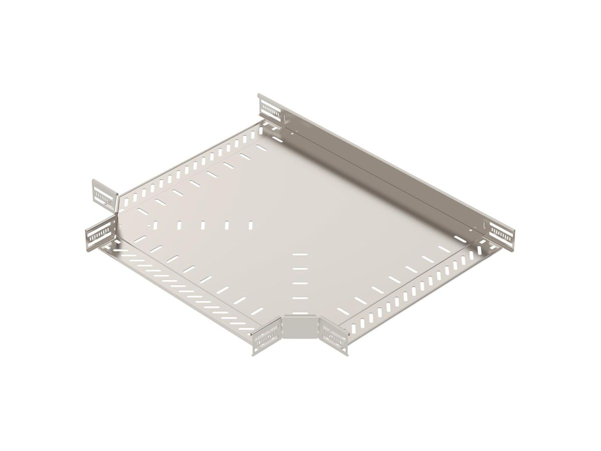 T-Stück BET RT 60×500mm Edelstahl A2 blank