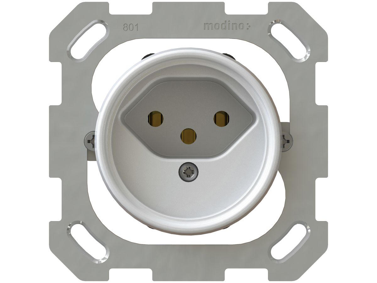 Steckdose MAX HAURI EXO 1×T13, IP55, weiss