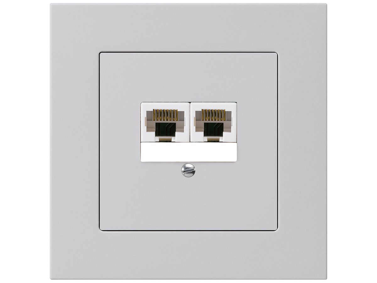 UP-Dose kallysto.pro 2×RJ45u parallel hellgrau