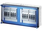 NH-Gehäuse Hensel Mi 4×3×NH00, mit Sammelschiene, 250A, 5-polig