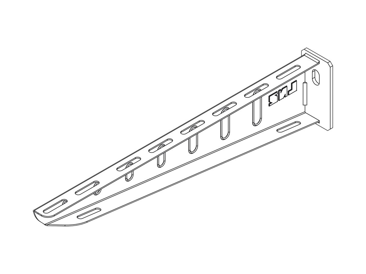 Ausleger Lanz 500mm galvanisch verzinkt