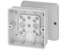 AP-Abzweigdose Hensel DE9340 grau für Rohrdurchmesser 6.5…18mm